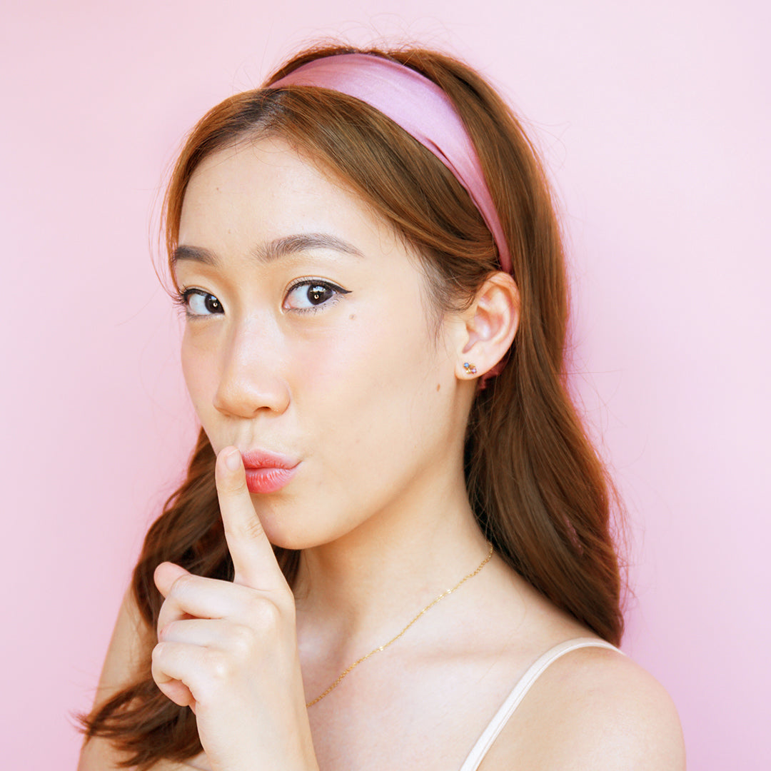 Dreamy Headband Straight -Mauve Rosé - essenTIALS Bali