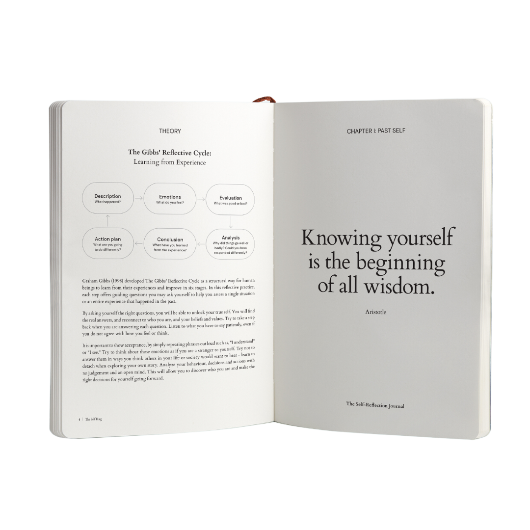 The Self-Reflection Journal Black - essenTIALS Bali