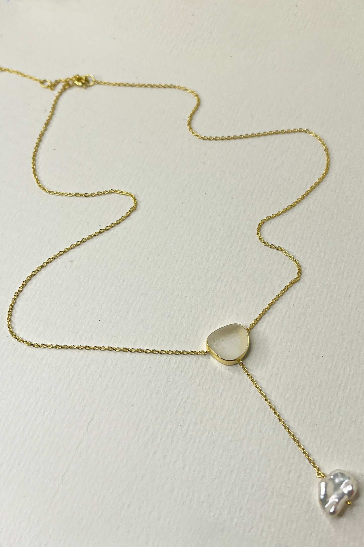 Amani Necklace White