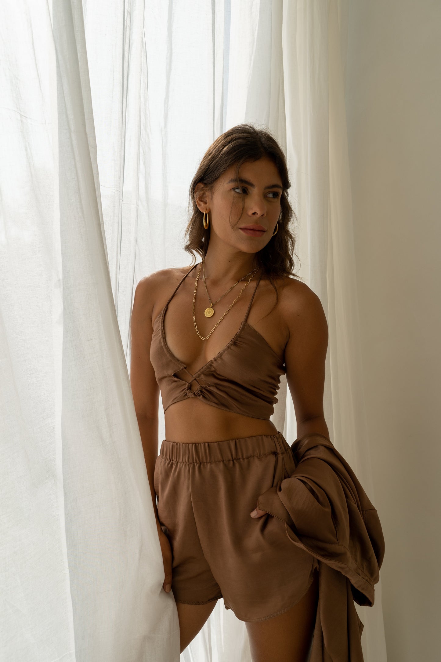 Inana Shorts Mocha