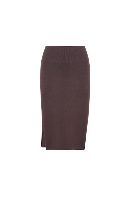 Halcyon Skirt Chocolate - essenTIALS Bali