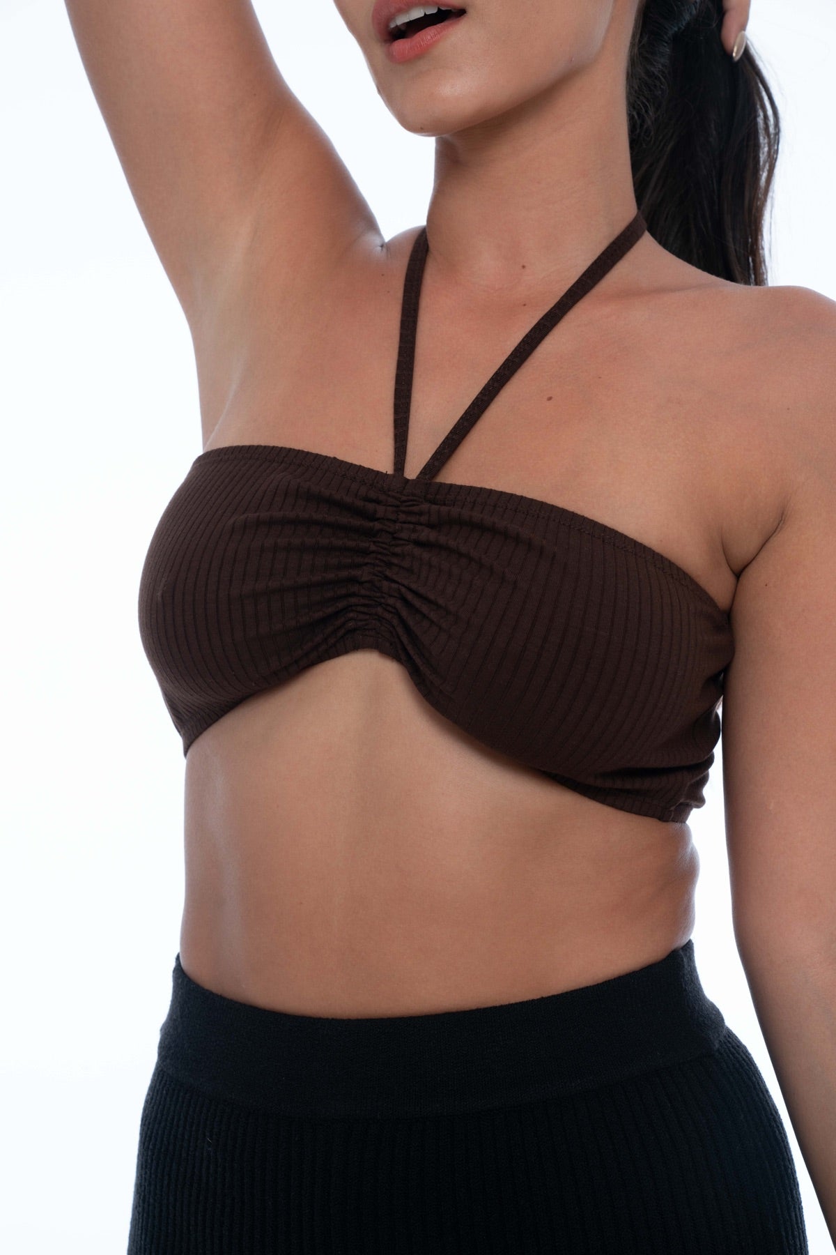 Luna Bandeau Top Choco - essenTIALS Bali