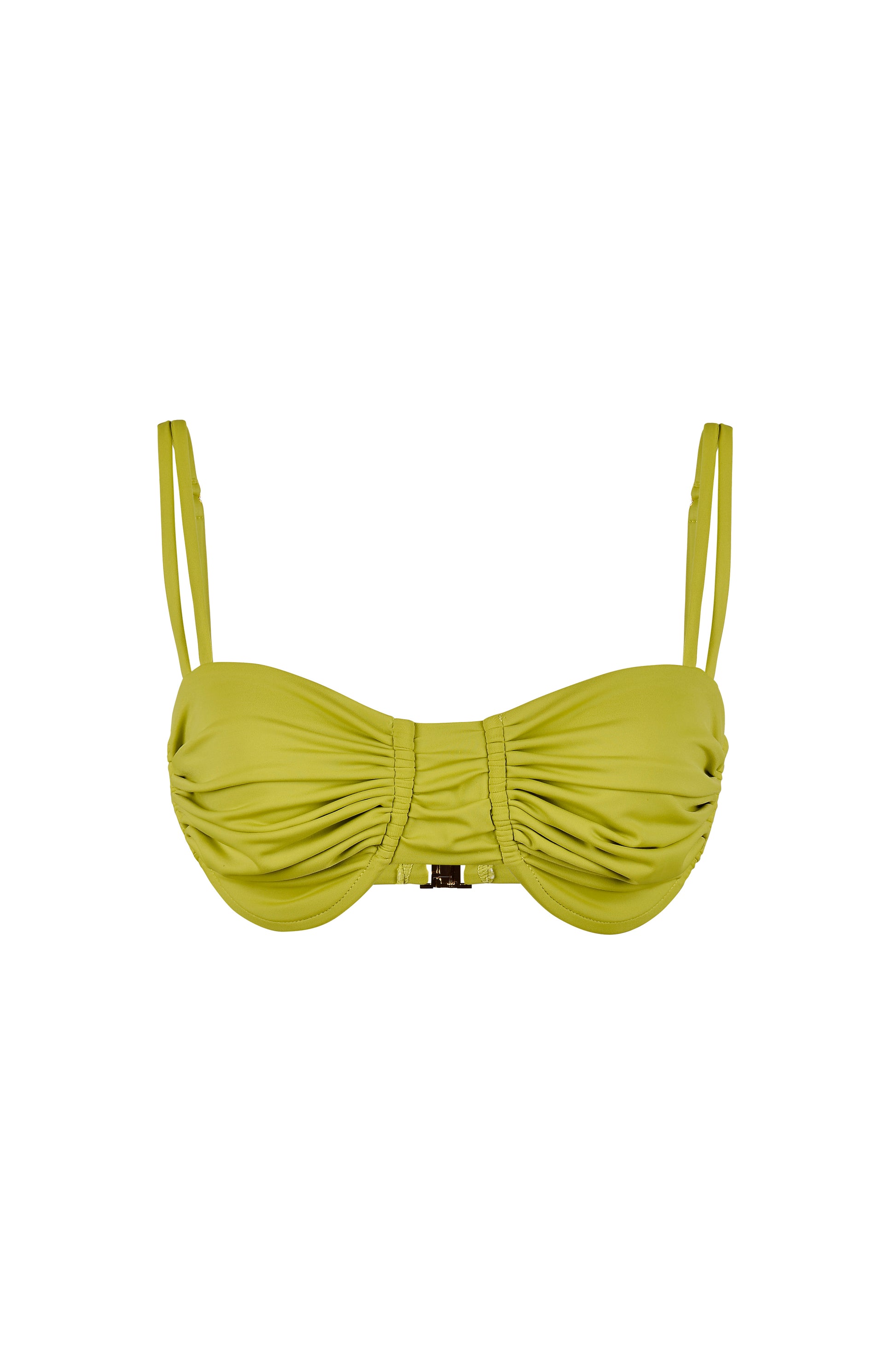 Zephyr Bikini Top Lime - essenTIALS Bali