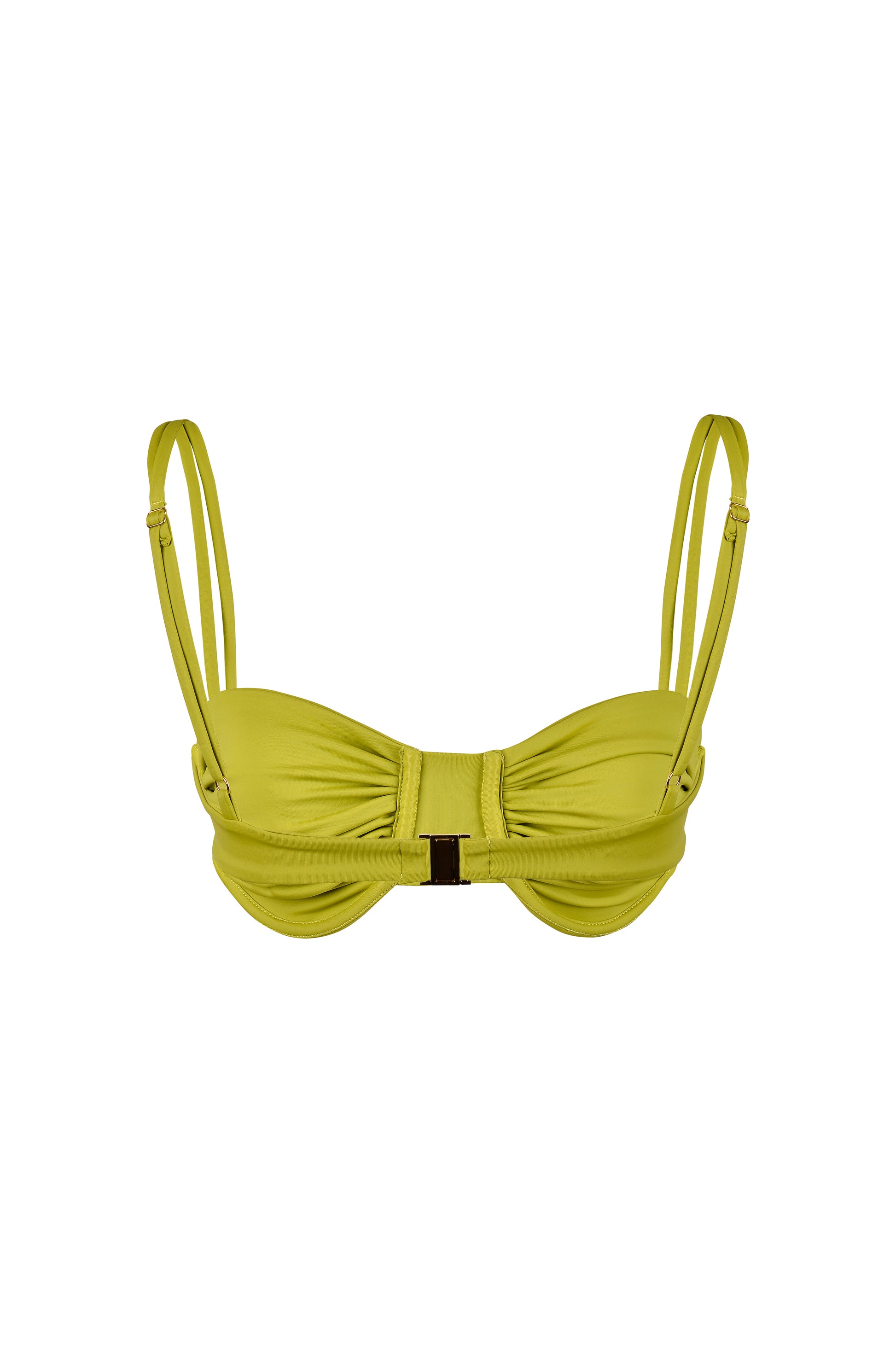 Zephyr Bikini Top Lime - essenTIALS Bali