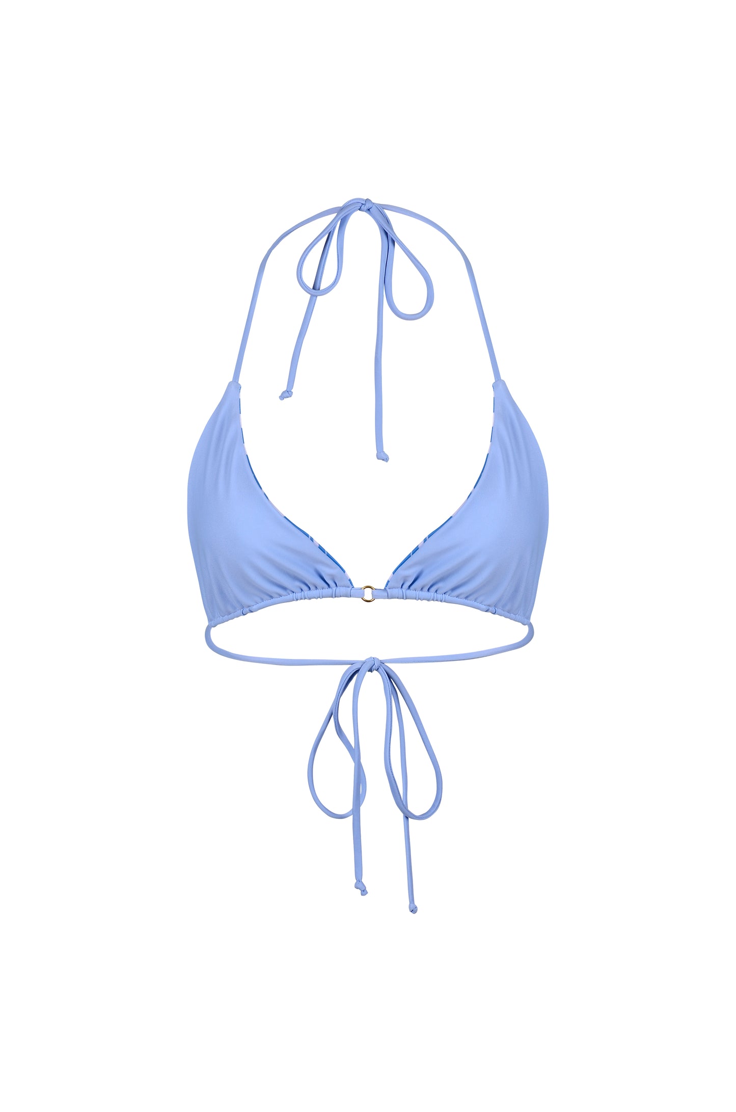 THIS IS A LOVE SONG - Xena Triangle Bikini Top Blue-Swirl