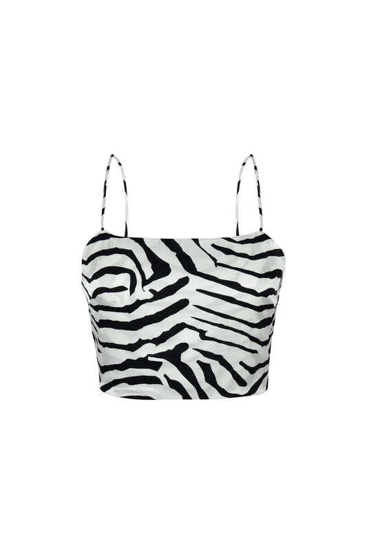 Zuri Top Tiger Print - essenTIALS Bali