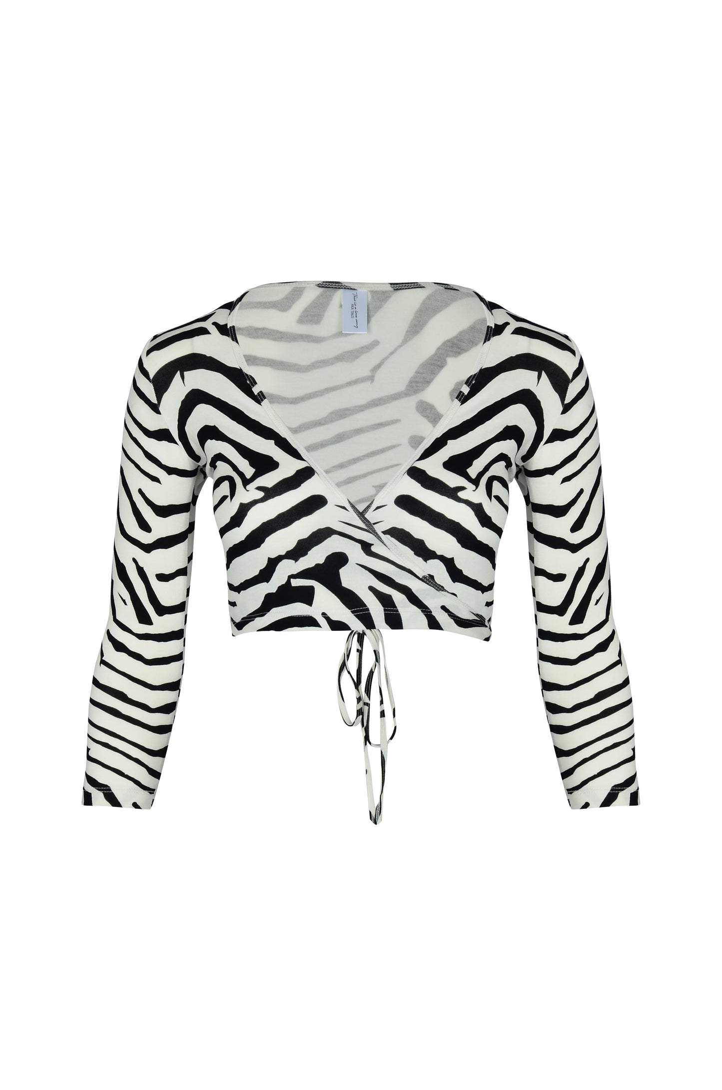 Sia Wrap Top Tiger Print - essenTIALS Bali