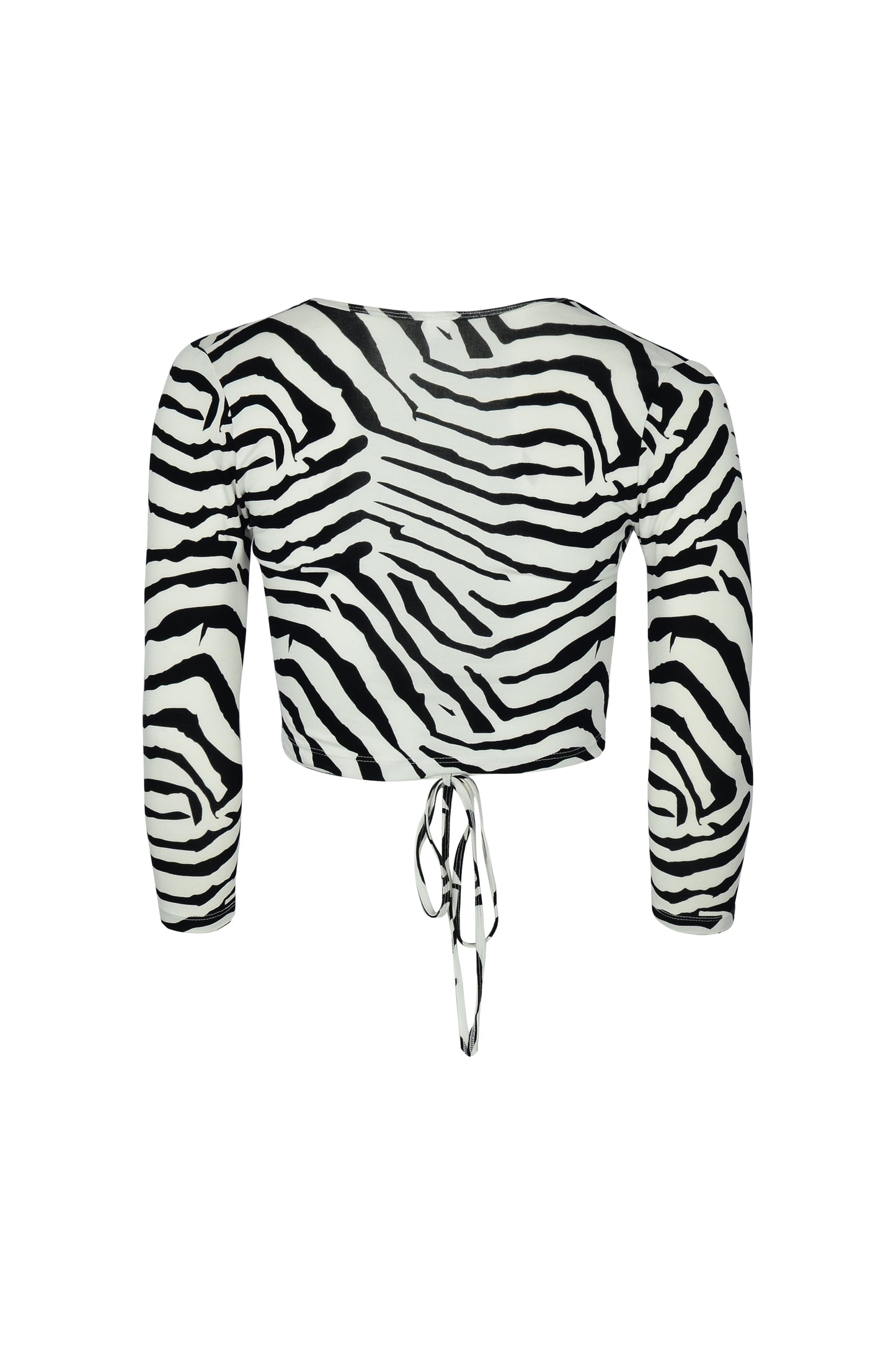Sia Wrap Top Tiger Print - essenTIALS Bali