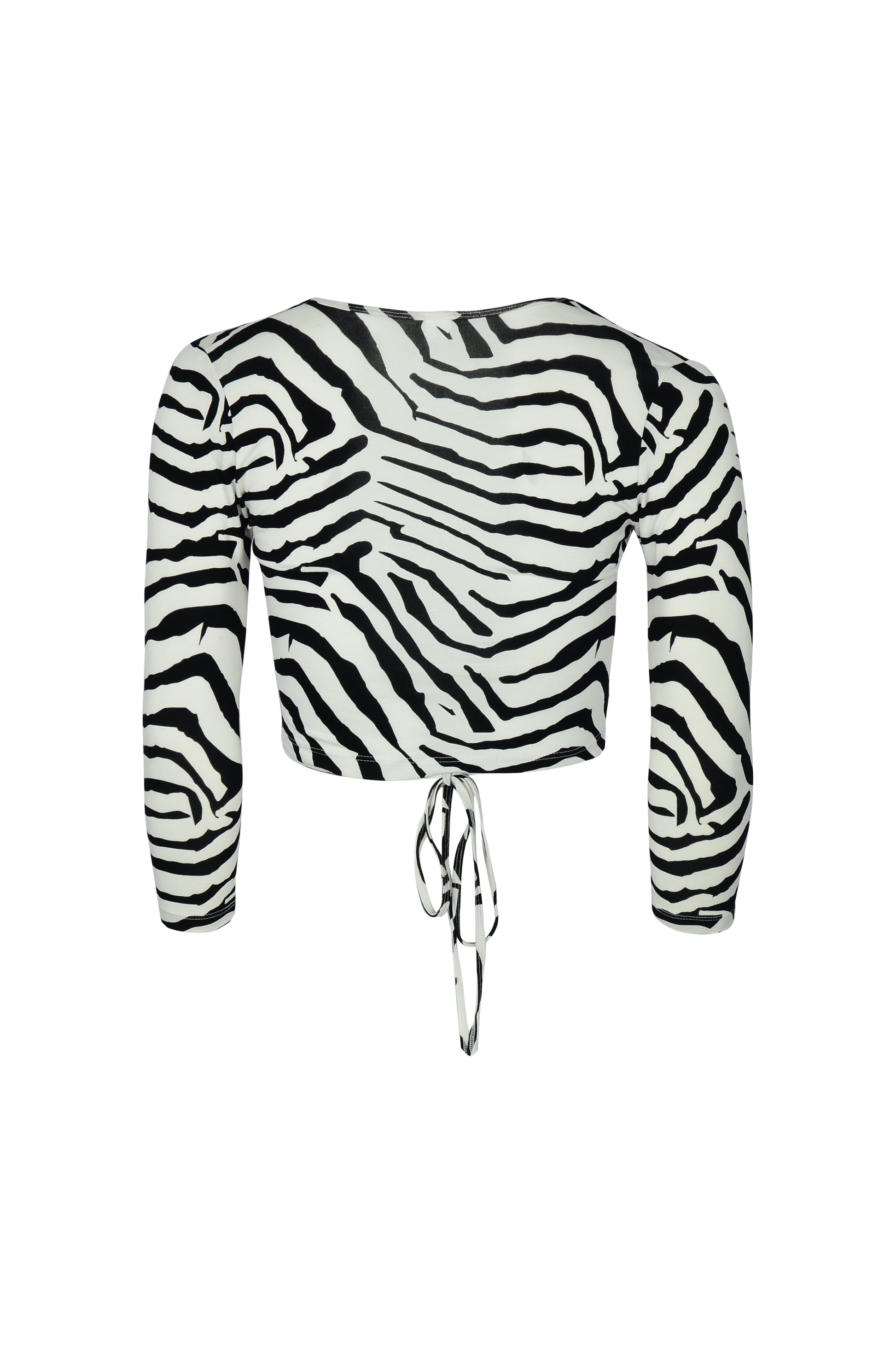 Sia Wrap Top Tiger Print - essenTIALS Bali