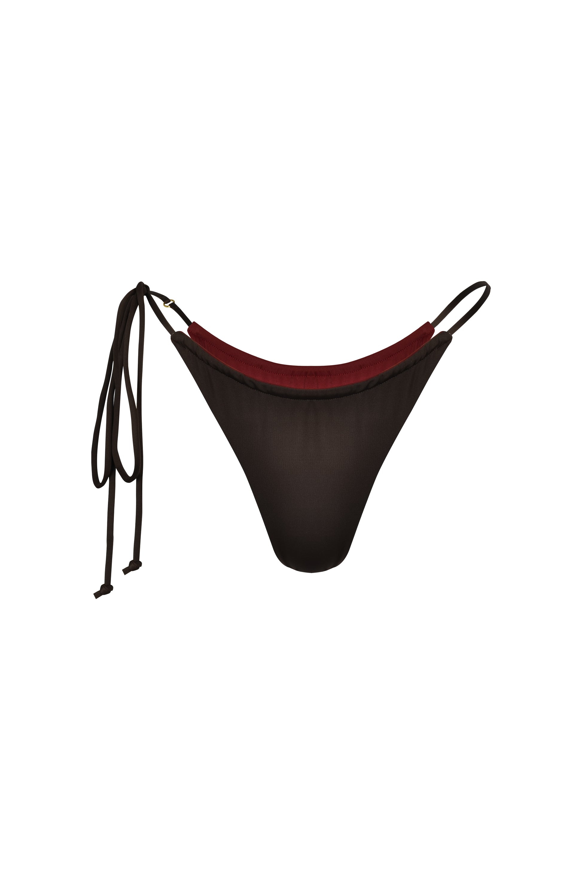 Xena Triangle Bottom Riversable Choco Rouge - essenTIALS Bali