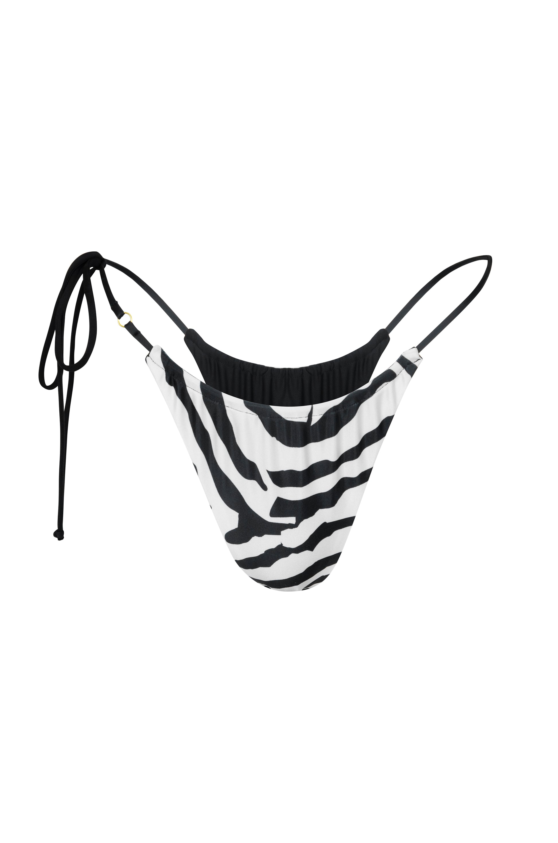 Xena Triangle Bottom Reversible Tiger Print - essenTIALS Bali
