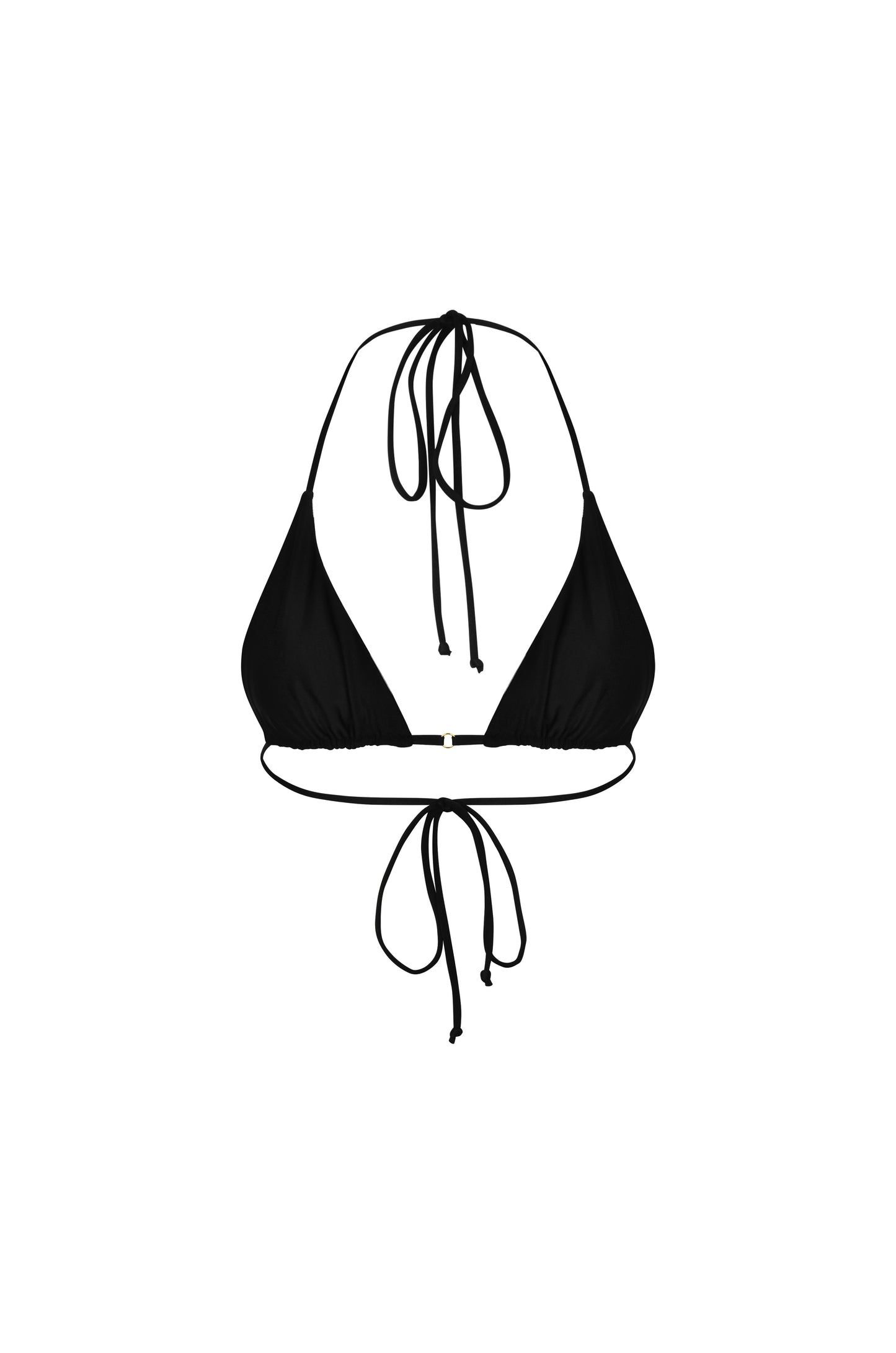 Xena Triangle Top Reversible Tiger Print - essenTIALS Bali