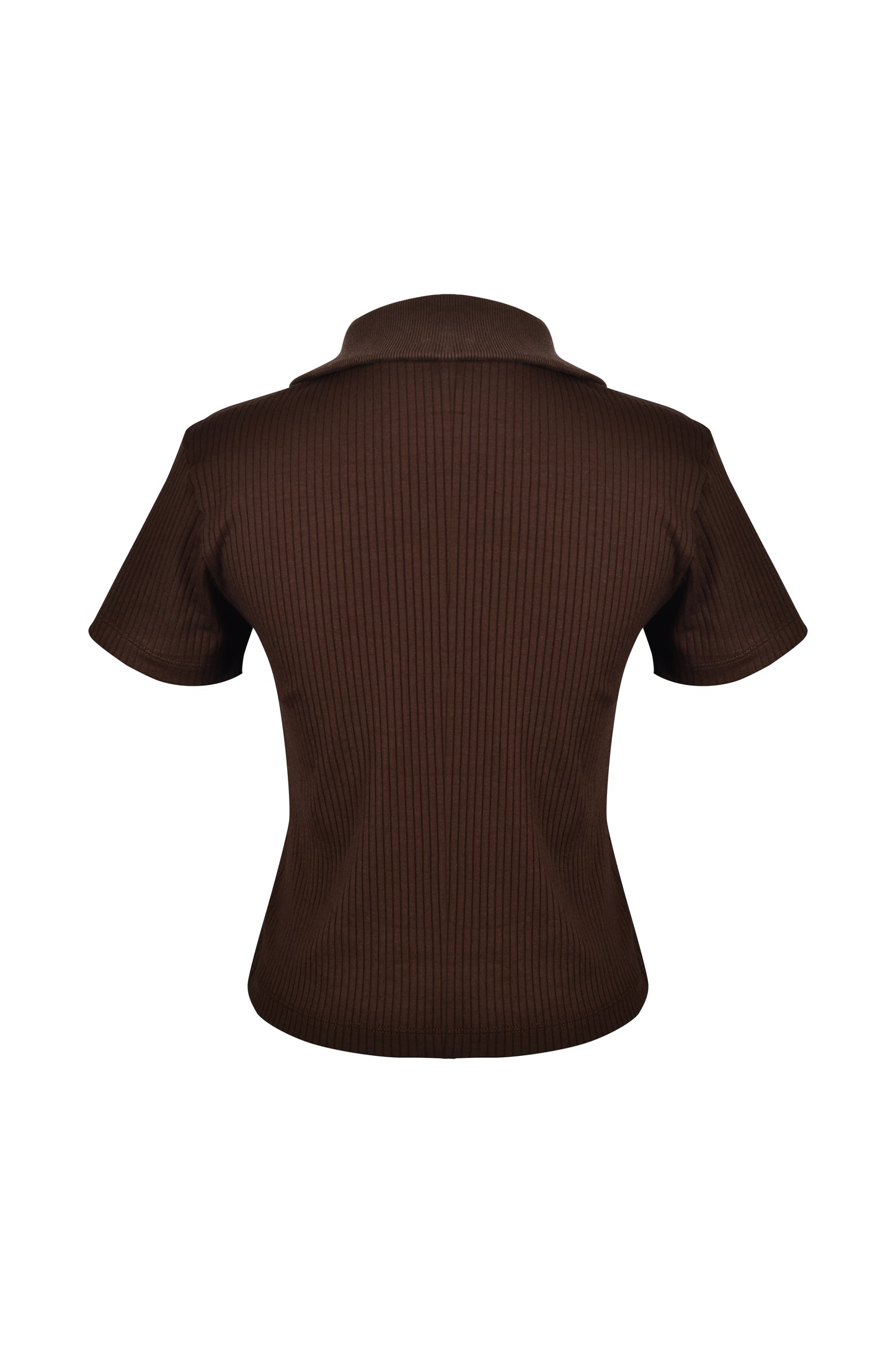 Alix Button Tee Choco - essenTIALS Bali