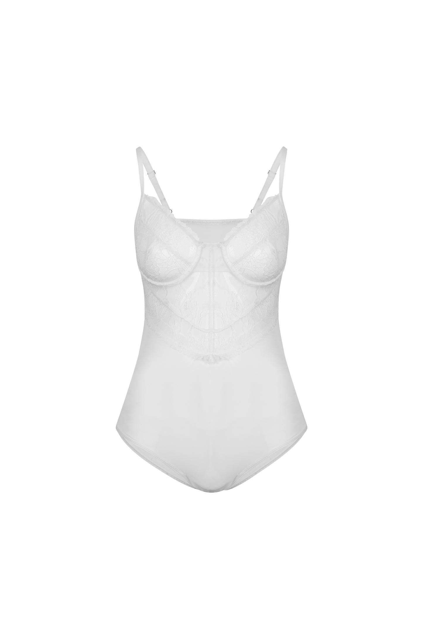 Rosalie Bodysuit White - essenTIALS Bali