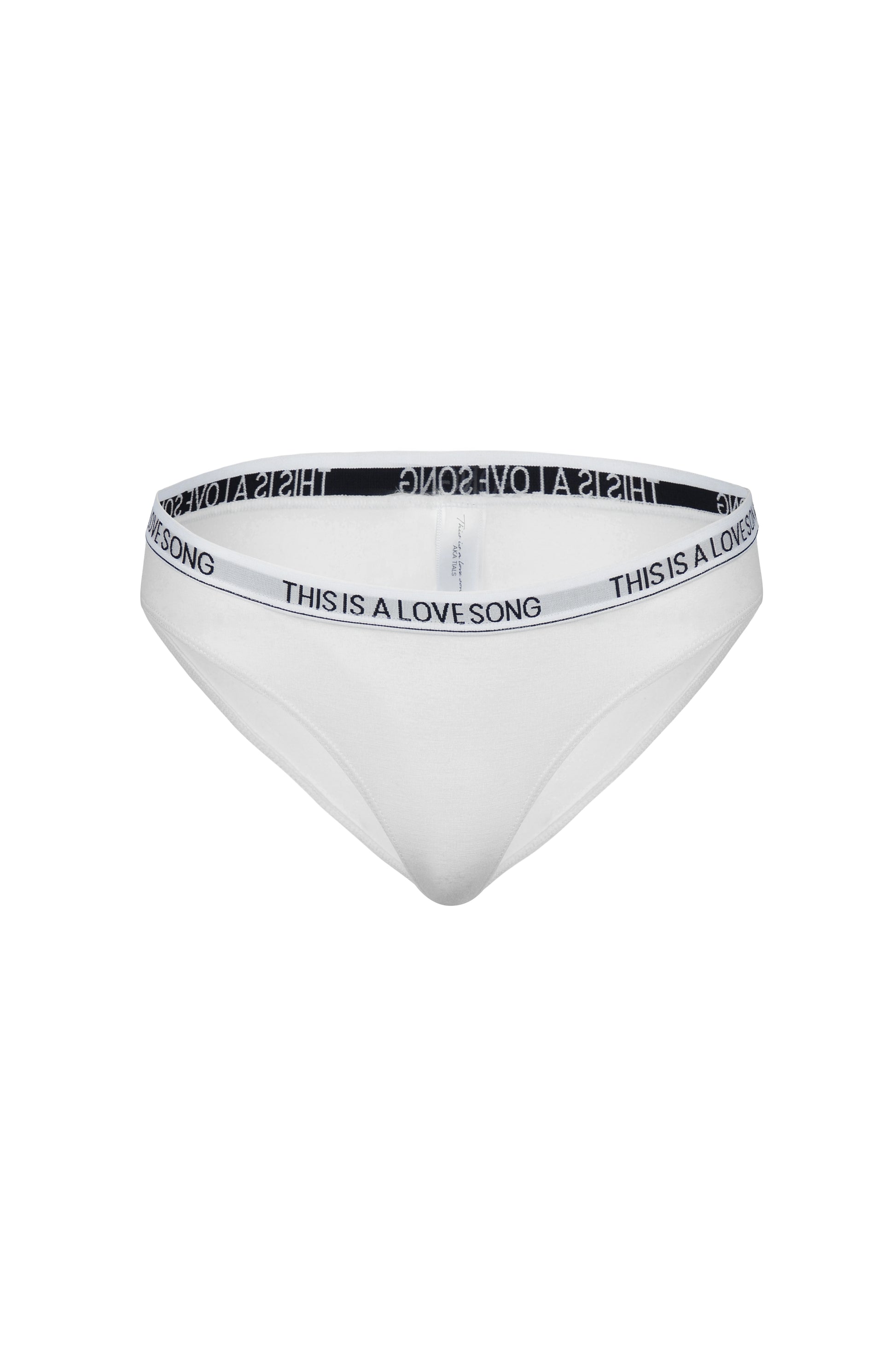Hi-Cut Underwear  White - essenTIALS Bali