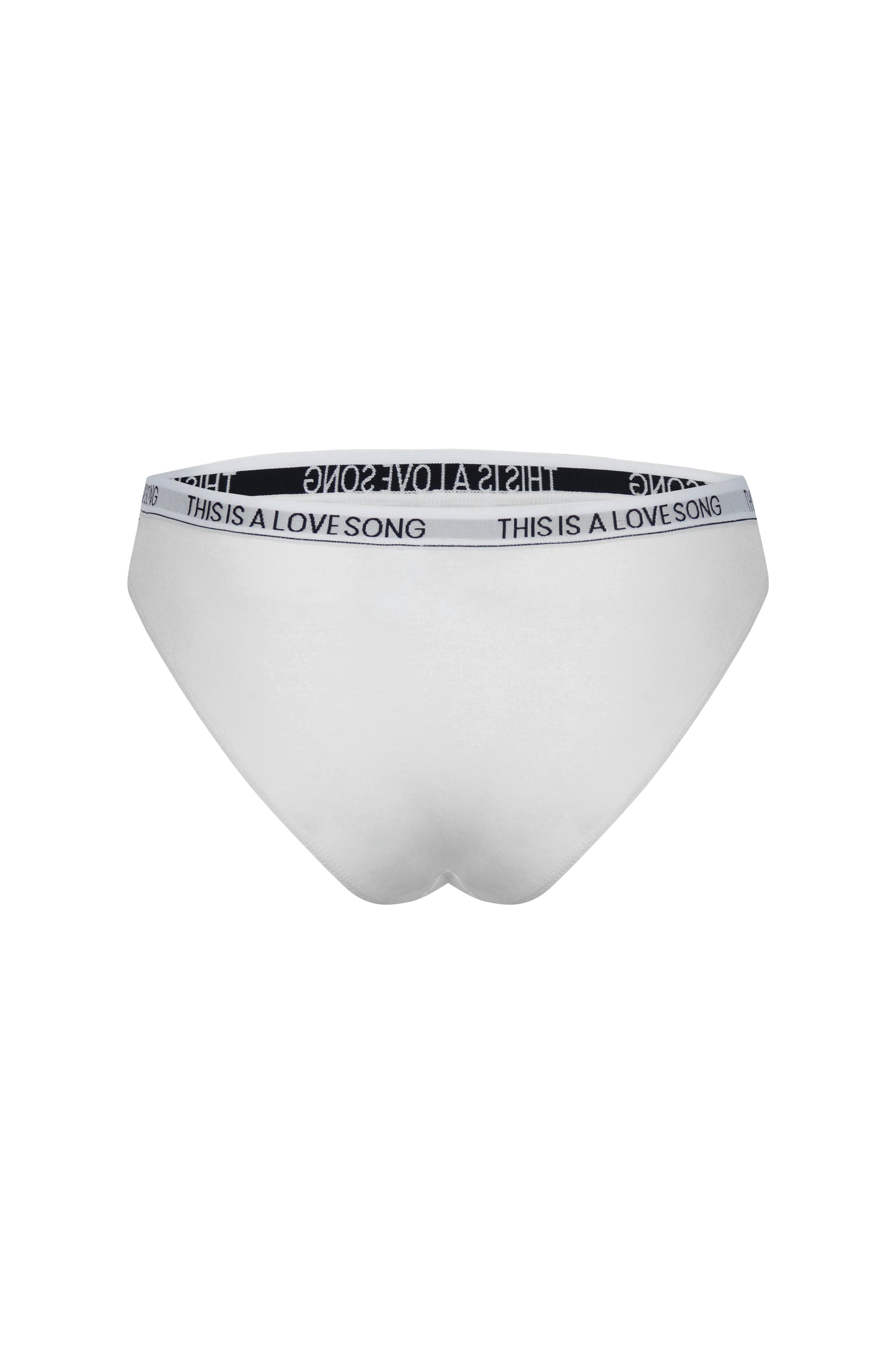 Hi-Cut Underwear  White - essenTIALS Bali
