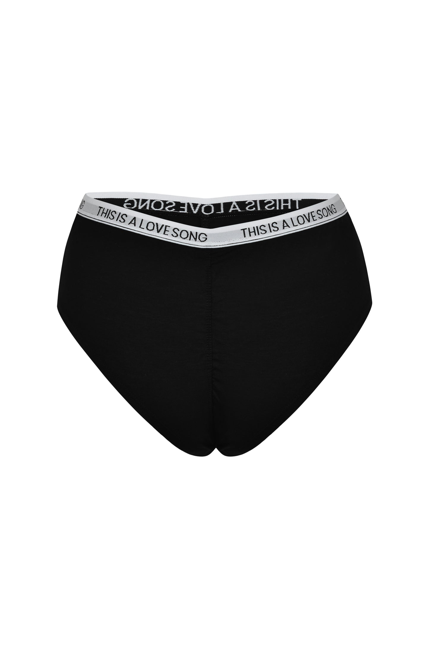 Hi-Cut Underwear Black - essenTIALS Bali