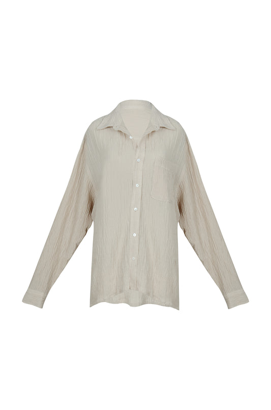 Luna Shirt Natural - essenTIALS Bali