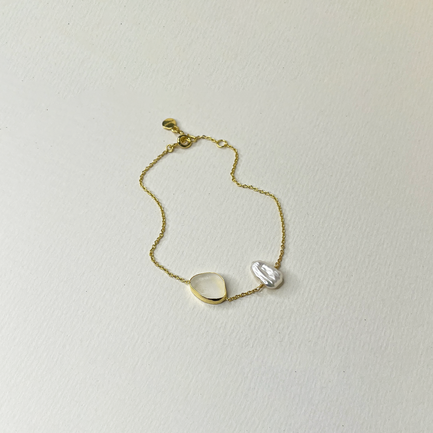 Dalila Bracelet White