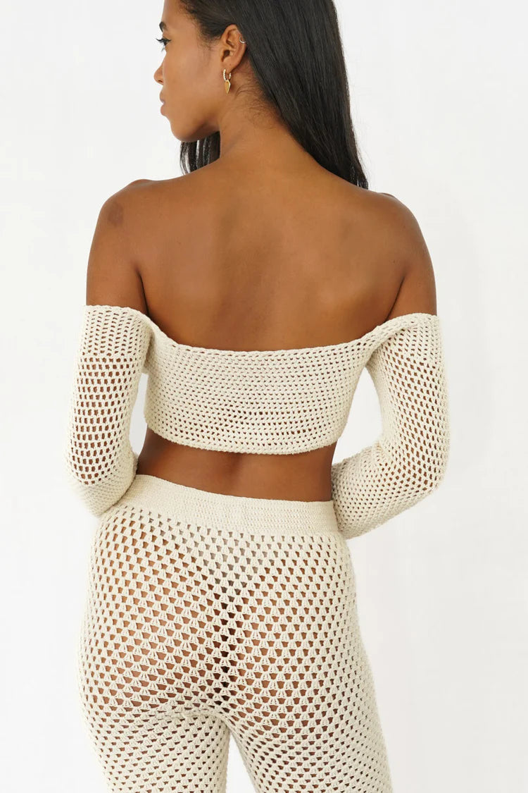 Integrity Off-Shoulder Top Black - essenTIALS Bali