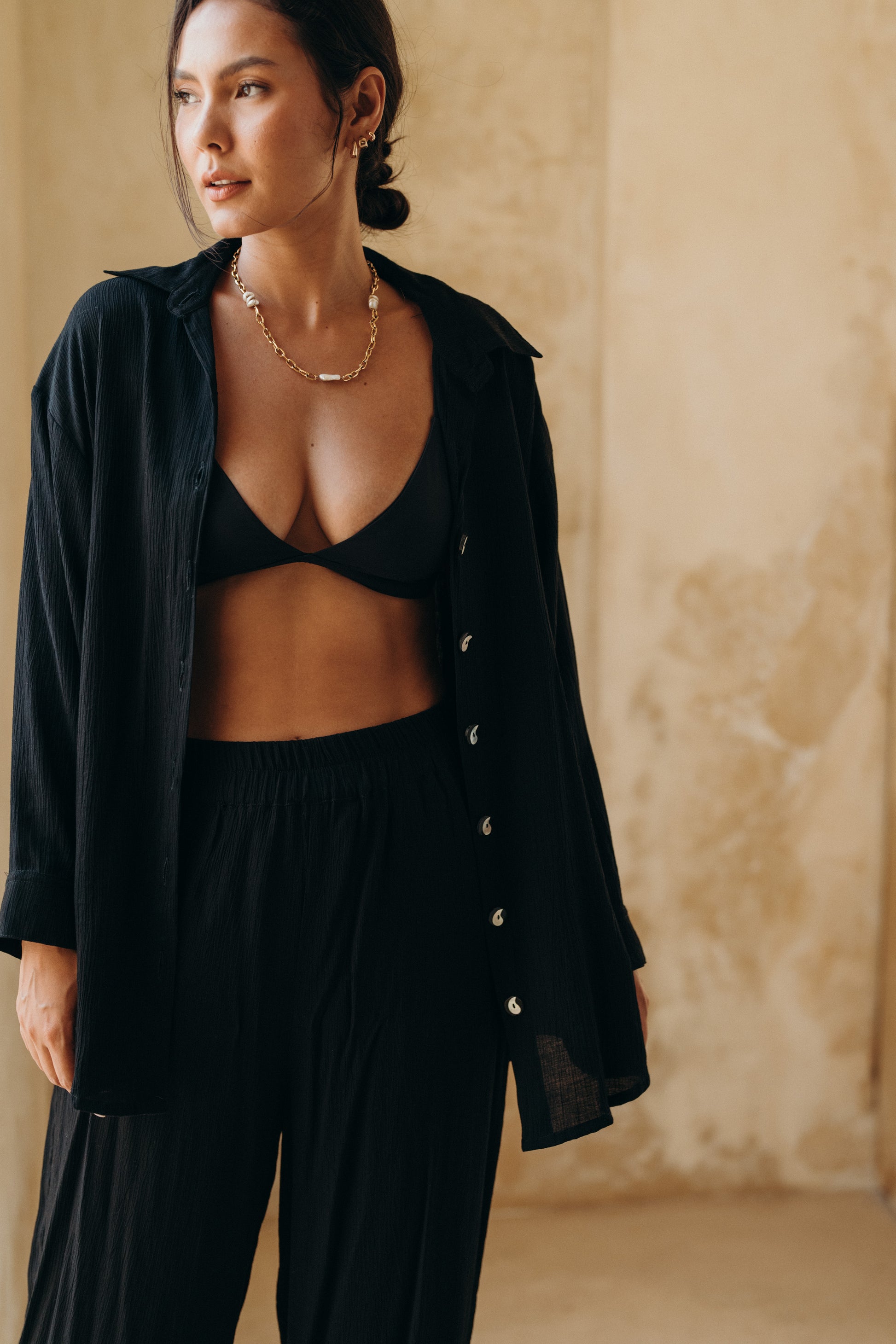 Yin Yang Shirts Classic Black - essenTIALS Bali
