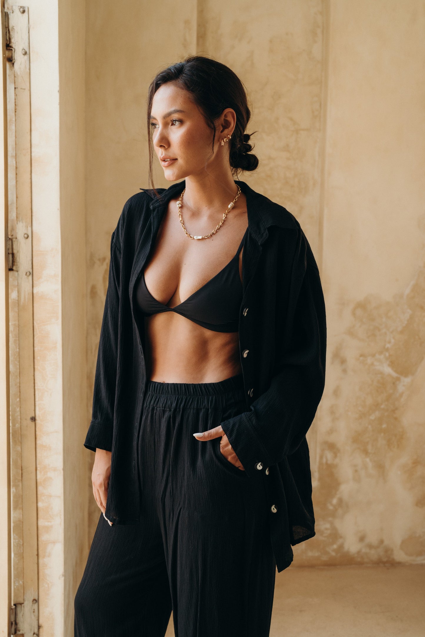 Yin Yang Pants Classic Black - essenTIALS Bali