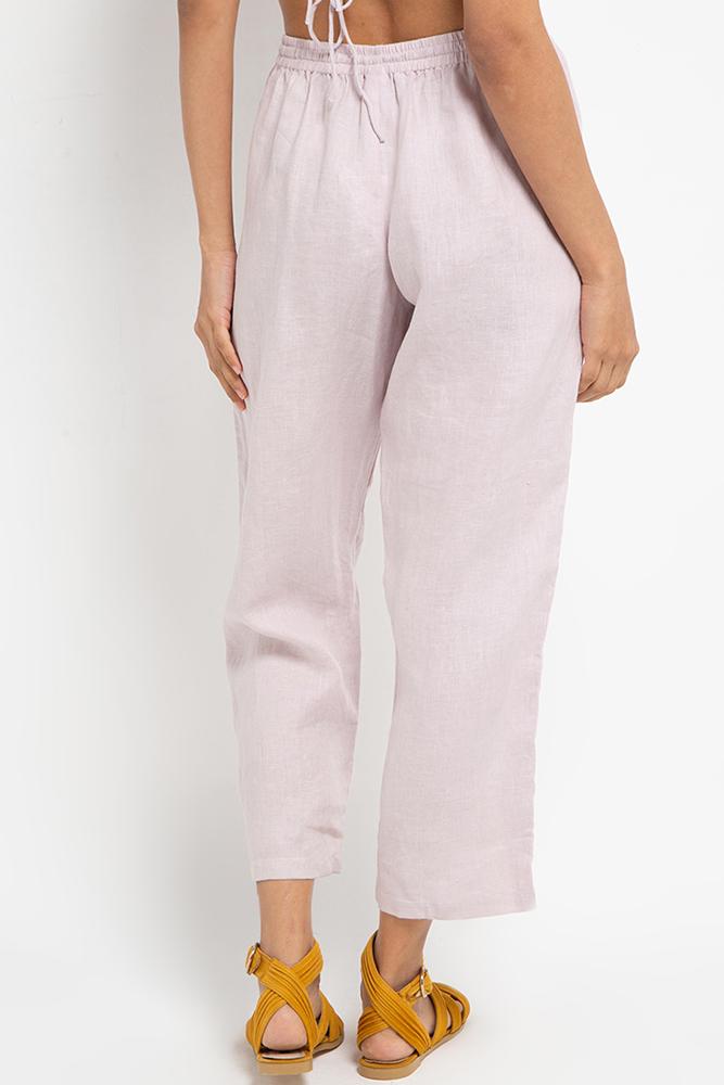 THIS IS A LOVE SONG - Cora Linen Pants Lilac