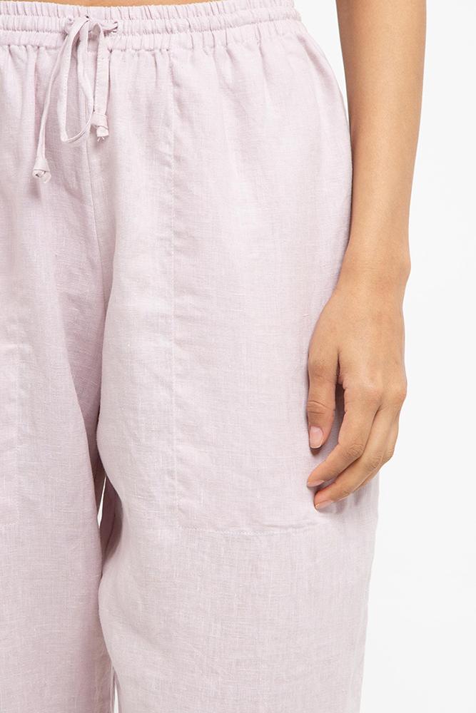 THIS IS A LOVE SONG - Cora Linen Pants Lilac