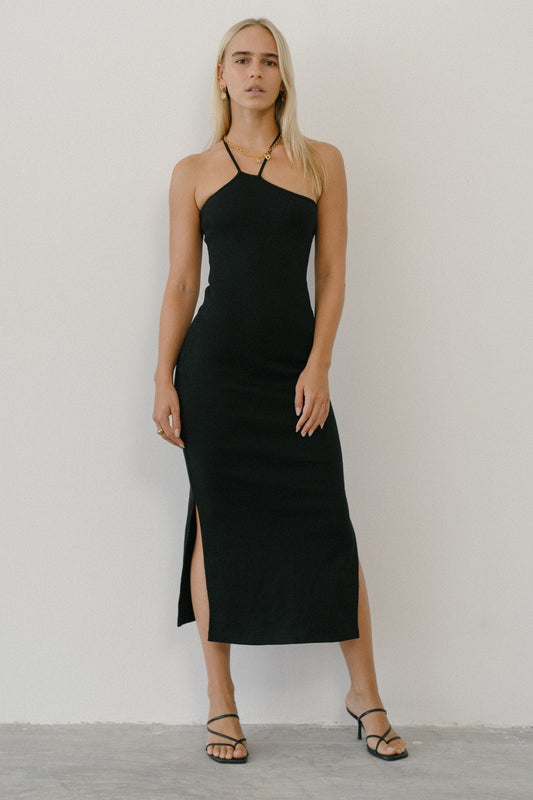 THIS IS A LOVE SONG - Dunia Dress Anthracite