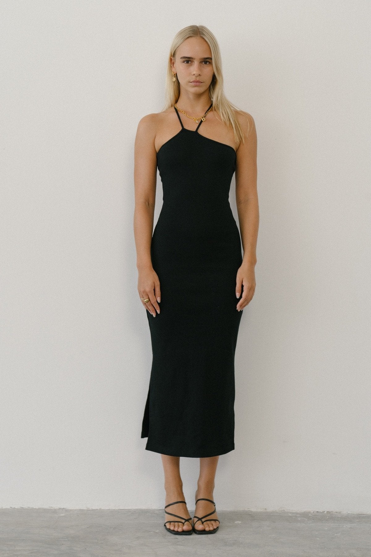 THIS IS A LOVE SONG - Dunia Dress Anthracite