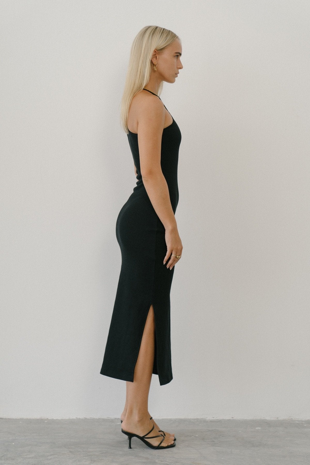 THIS IS A LOVE SONG - Dunia Dress Anthracite