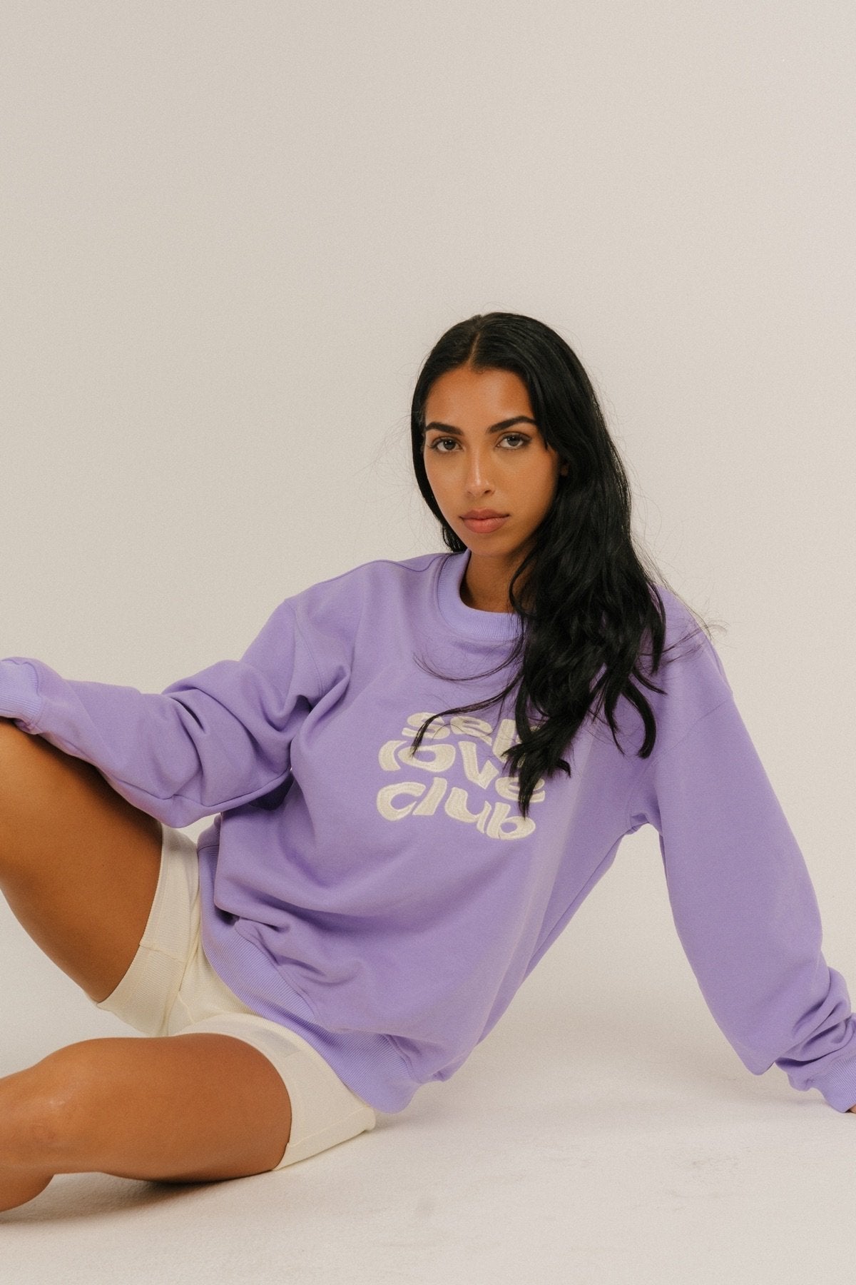 THIS IS A LOVE SONG - Self Love Club Sweatshirt Lilac