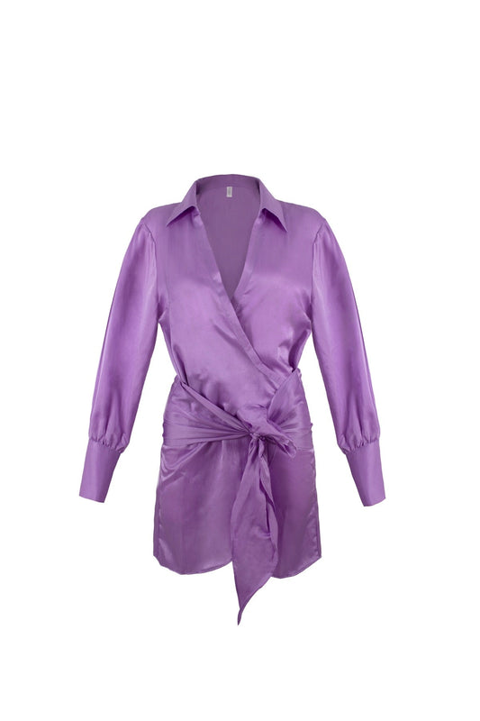 THIS IS A LOVE SONG - Serene Shirt Dress Lilac