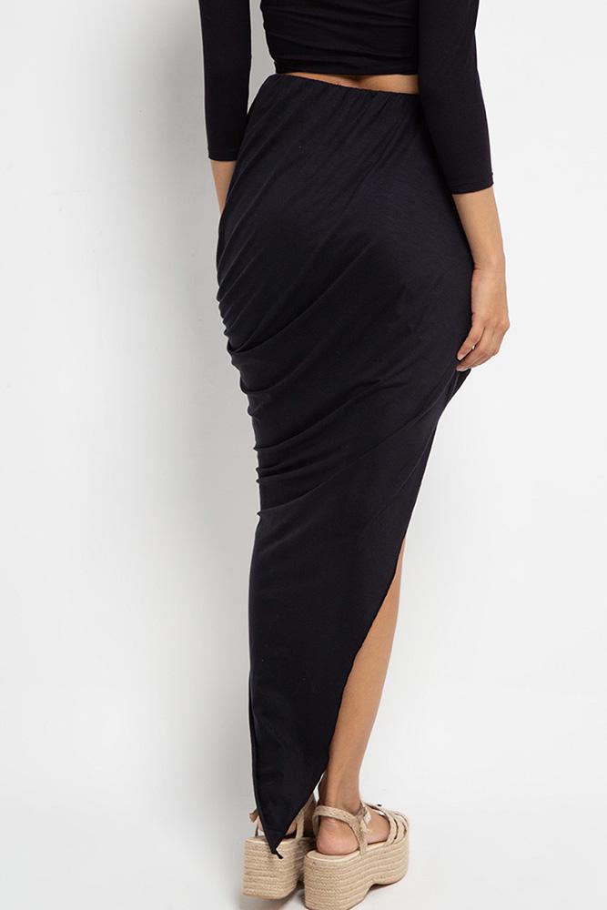 THIS IS A LOVE SONG - Sia Wrap Skirt Midnight