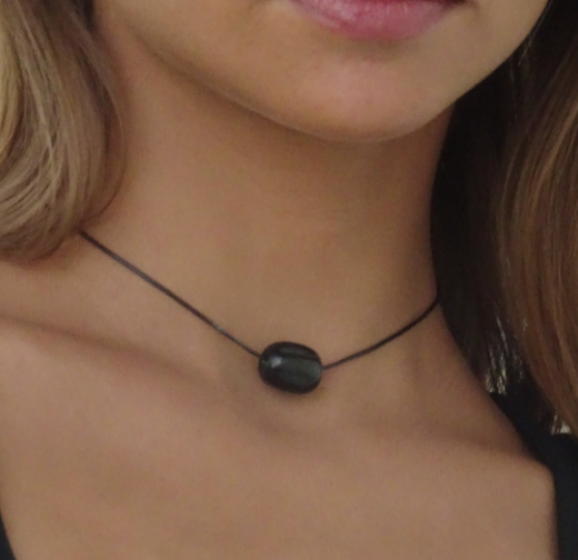 Ridged Black Oval - essenTIALS Bali