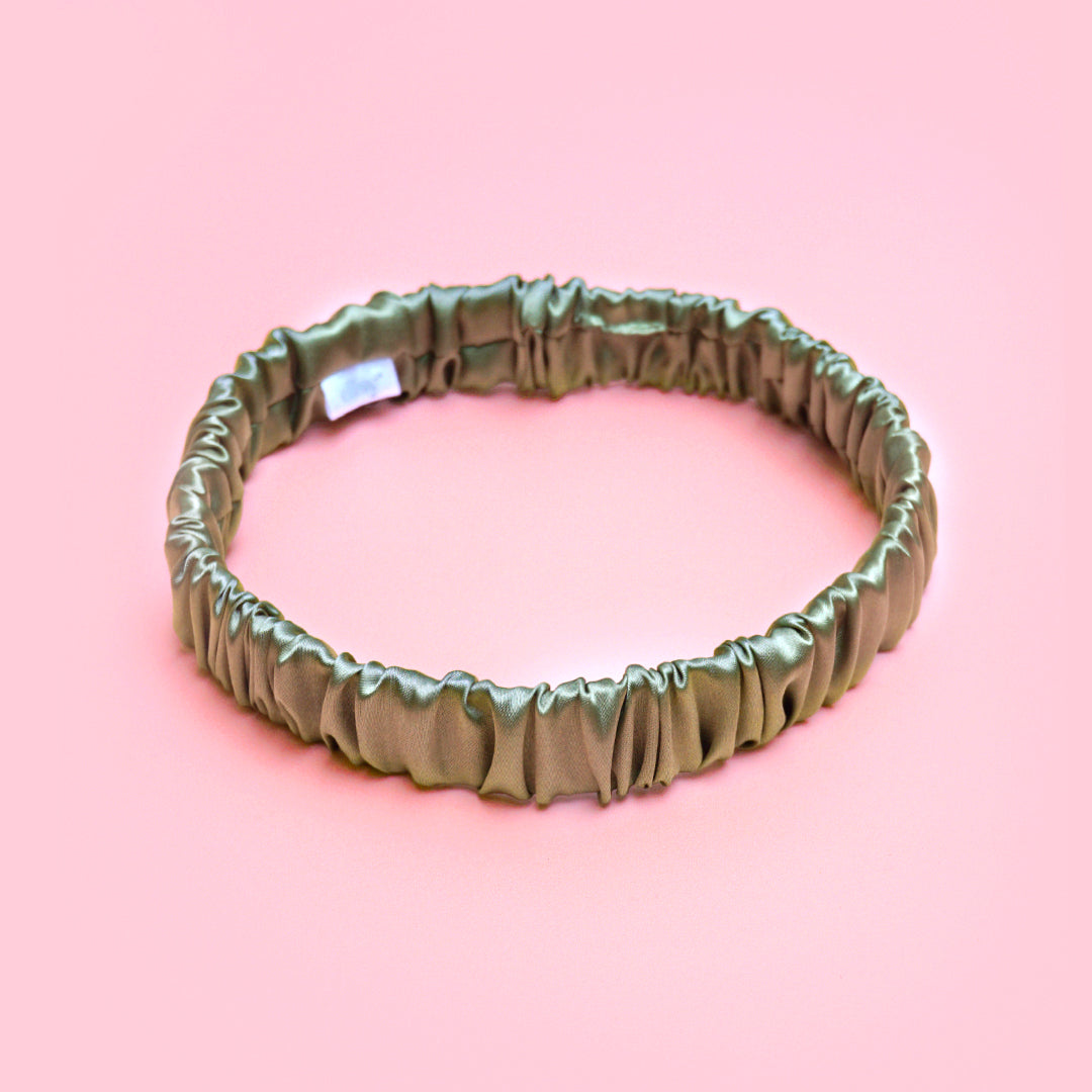 Dreamy Headband Scrunchies -Matcha - essenTIALS Bali