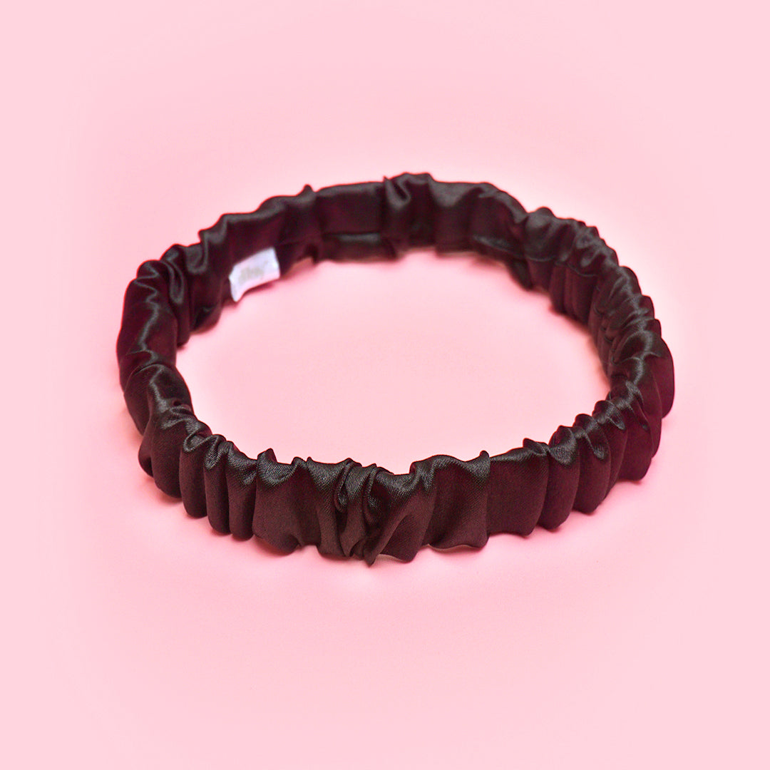 Dreamy Headband Scrunchies -Noir - essenTIALS Bali