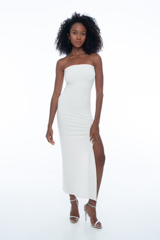Alix Dress Off White - essenTIALS Bali