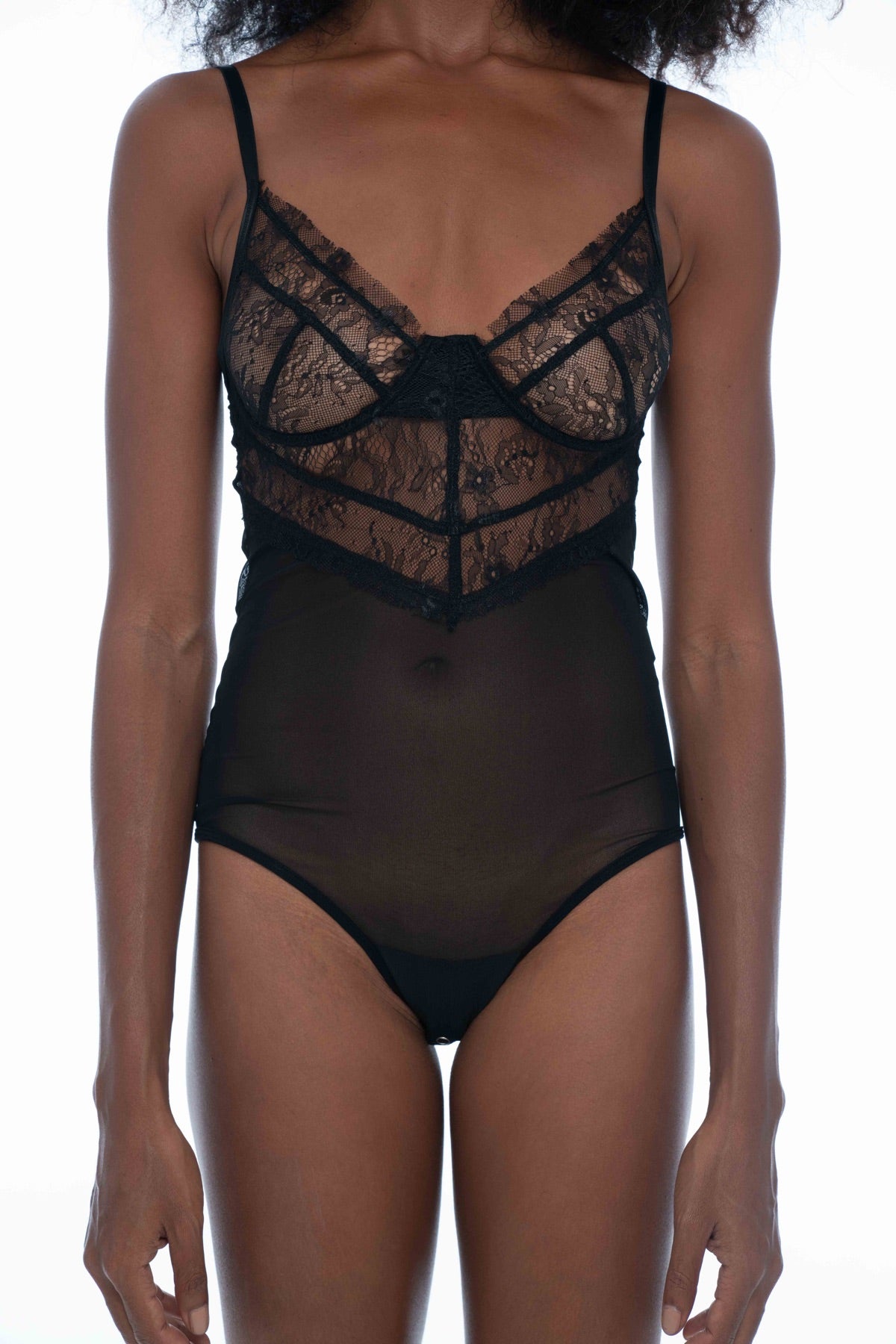 Rosalie Bodysuit Black - essenTIALS Bali