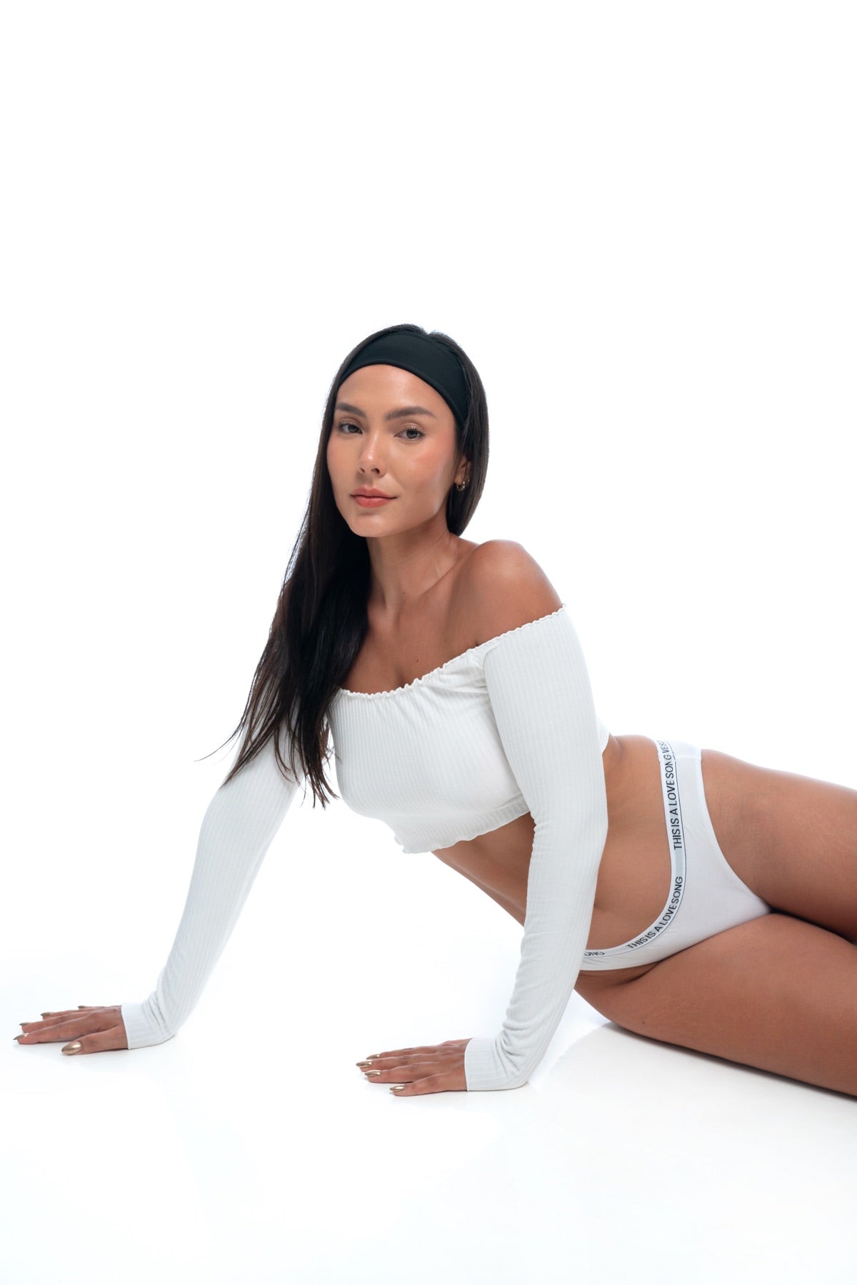 Hi-Cut Underwear  White - essenTIALS Bali