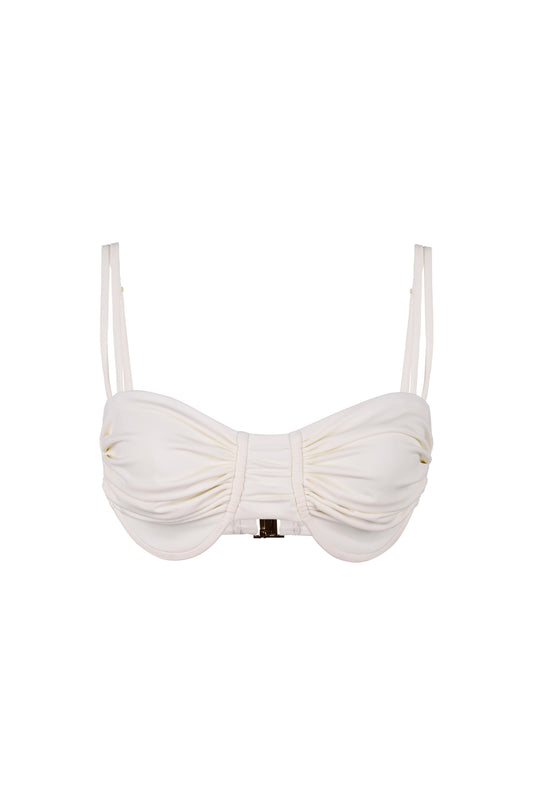 THE ZEPHYR BIKINI TOP (BONE) - Swimwear THIS IS A LOVE SONG