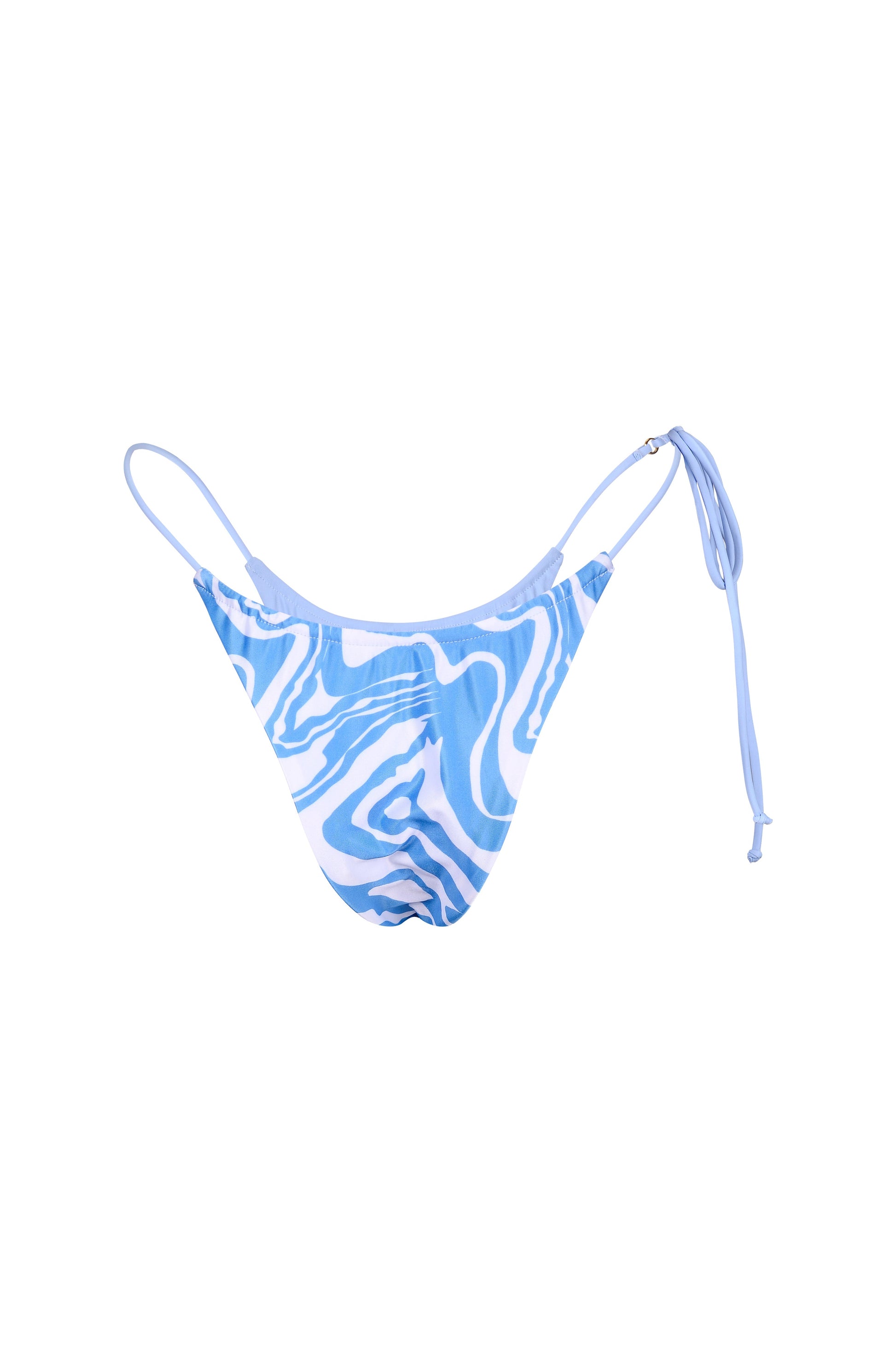 XENA TRIANGLE BOTTOM (BLUE-SWIRL) - Swimwear THIS IS A LOVE SONG