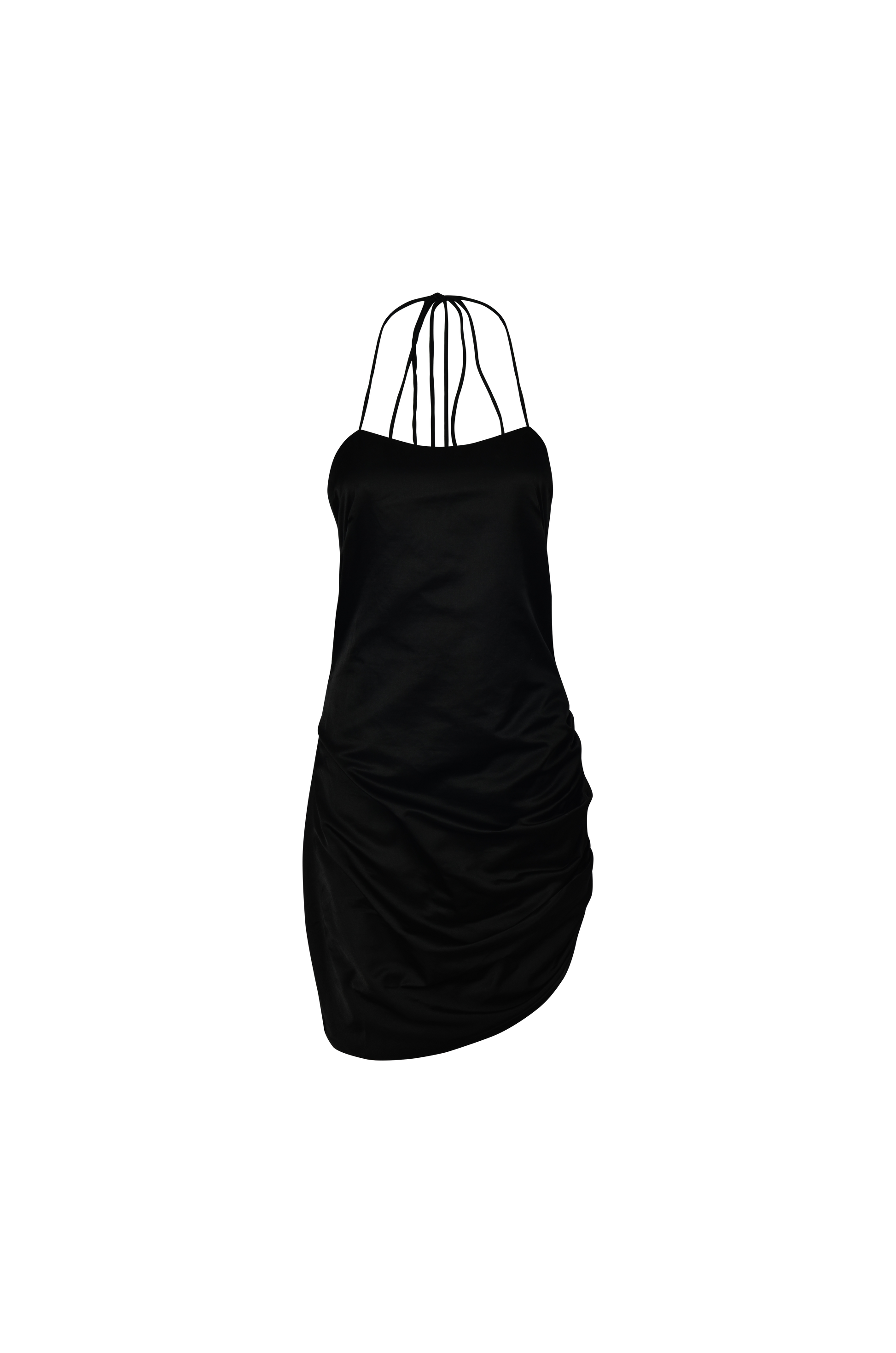 Halcyon Dress Black - essenTIALS Bali