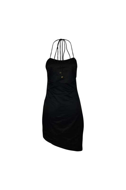 Halcyon Dress Black - essenTIALS Bali