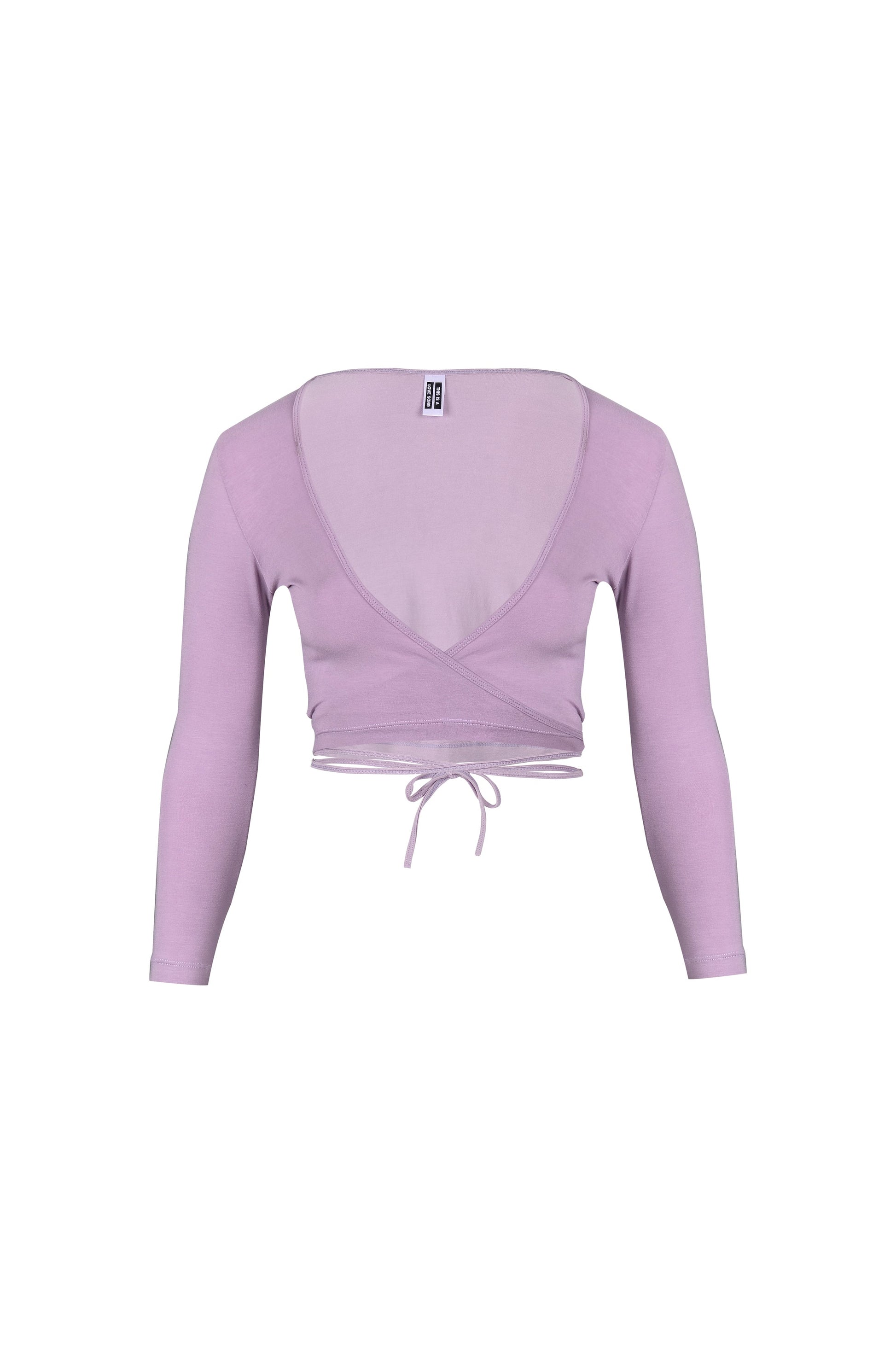 Sia Wrap Top (Lilac) - APPAREL THIS IS A LOVE SONG