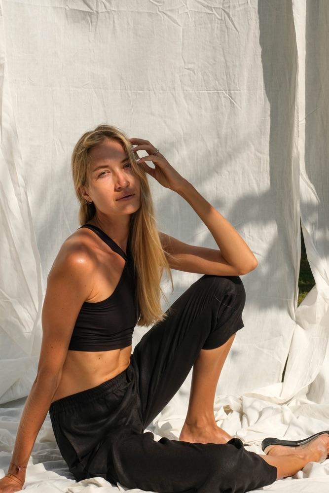 Cora Linen Pants (Midnight) - THIS IS A LOVE SONG