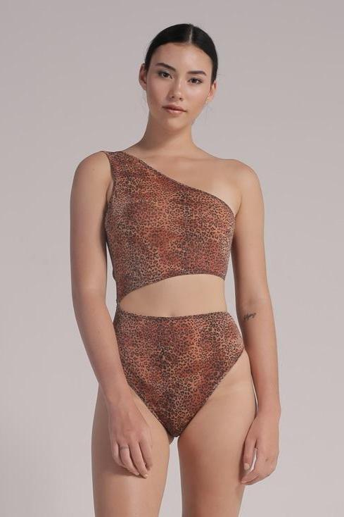 Nora Bodysuit (Metallic Leopard) - THIS IS A LOVE SONG