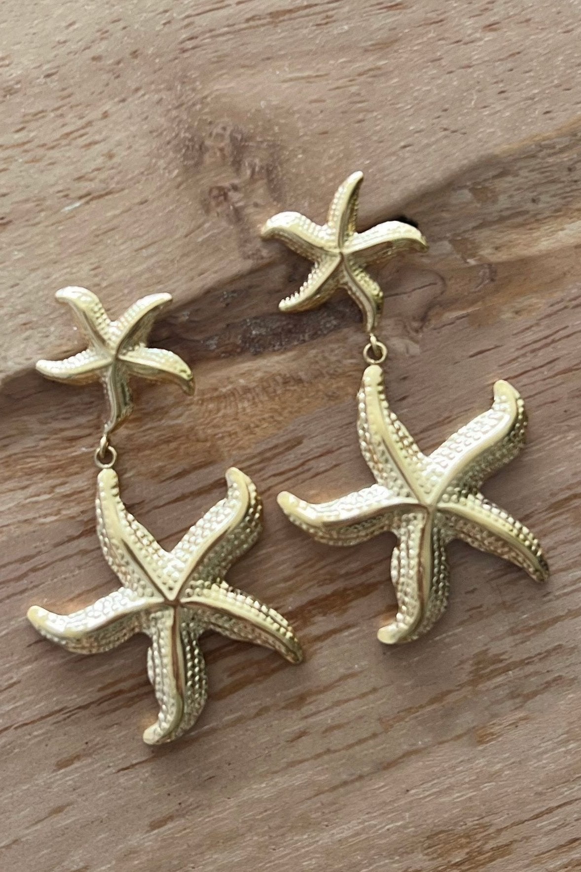 Gilded Palm - Lani Starfish Gold Earrings