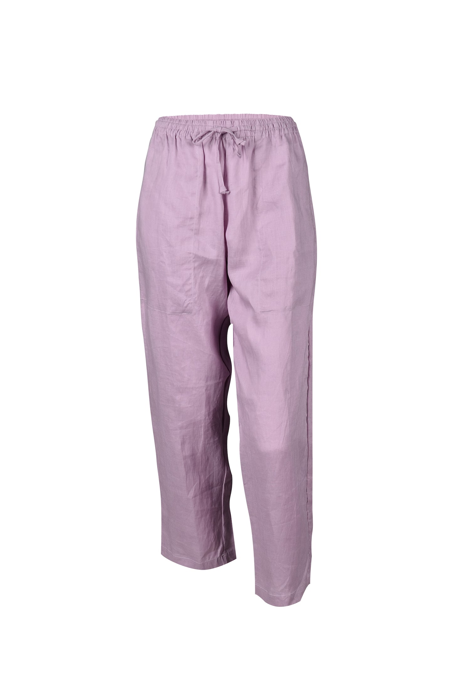 Cora Linen Pants Lilac
