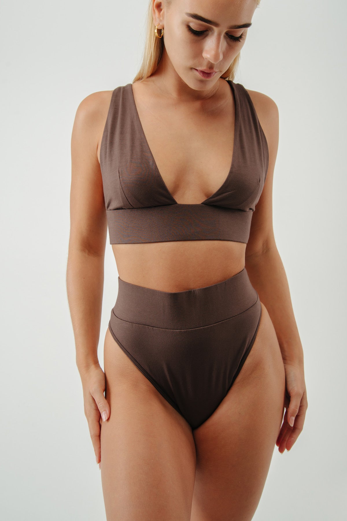 Serenity Bralette Chocolate - essenTIALS Bali